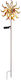 Globo Lighting Spiked Solar Light Flower with Warm White Light 3000K IP44 22cmx12cmx92cmcm