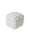 Fotolii Puf Scaun Impermeabil 2275 Alb 43x43x40cm