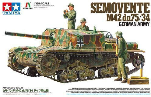 Tamiya 37029 Semovente M42 Da75/34 German Army