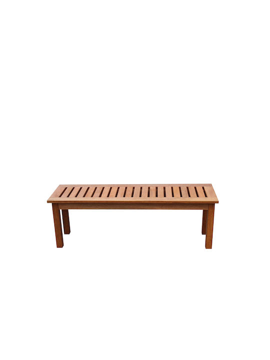 Bank Außenbereich Holz 120x36x40cm