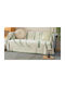 ForHome Ριχτάρι Τριθέσιου Καναπέ Chenille 180x280εκ. Πράσινο