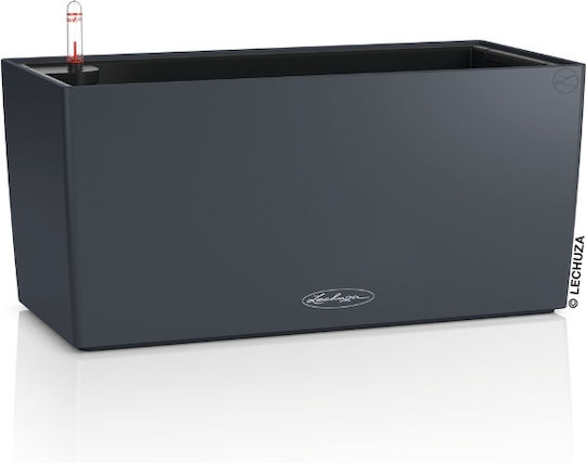 Lechuza Auto-udare Planter Box Plastic Slate 40x19x19cm.