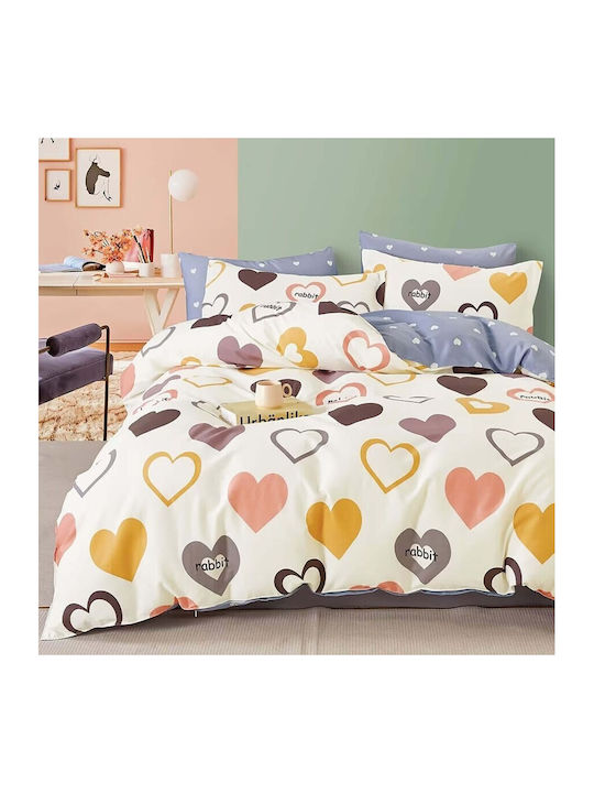 Pucioasa Bettbezug-Set Doppelbett mit 2 Kissenb...