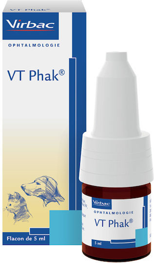 Virbac Vt Phak капки за очи против катаракта за кучета и котки 5 мл