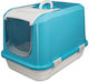 Sahpatzidis Cat Toilet Closed Light Blue