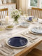 ArteLibre Blue Porcelain Dinnerware Set 18pcs