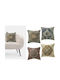 ArteLibre Sofa Cushion Made of 100% Cotton Multicolored 45x45cm (Various Designs)
