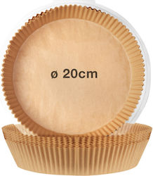 Cover Non-Stick Baking Papers 20x20cm 50 Pieces Cover Non-Stick Baking Papers 20x20cm 50 Pieces