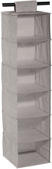 Креамста Калъф За Организация На Дрехи Non Woven Текстилен 30x120 См 6 Отделения Креамста Калъф За Организация На Дрехи Non Woven Текстилен 30x120 См 6 Отделения