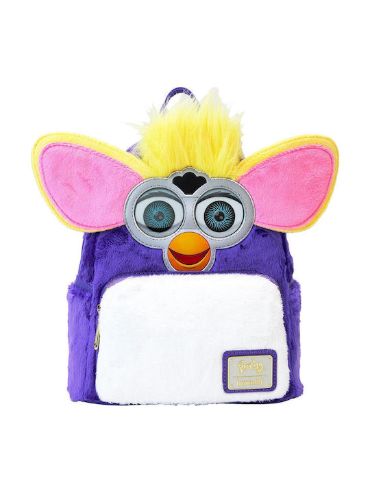Loungefly Παιδική Τσάντα Πλάτης Μωβ 22.86x22.86x26.67εκ. Furby