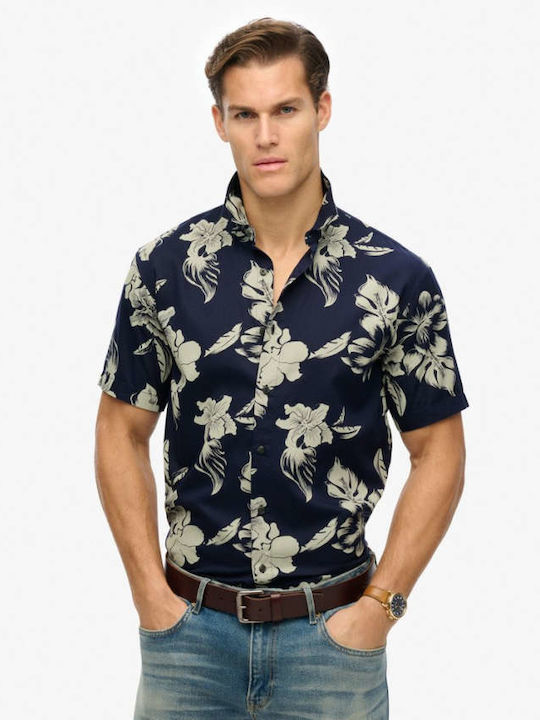 Superdry Hawaiian Short Sleeve Shirt In Regular...
