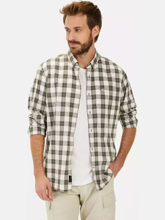 Camel Active Μακρυμάνικo Βαμβακερό Πουκάμισο σε...