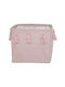 Jabadabado Kinder Aufbewahrungskorb Rosa 28x28x24cm 1Stück