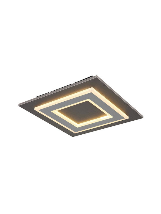 Globo Lighting Таванно осветление 32бр Сив с Вграден LED