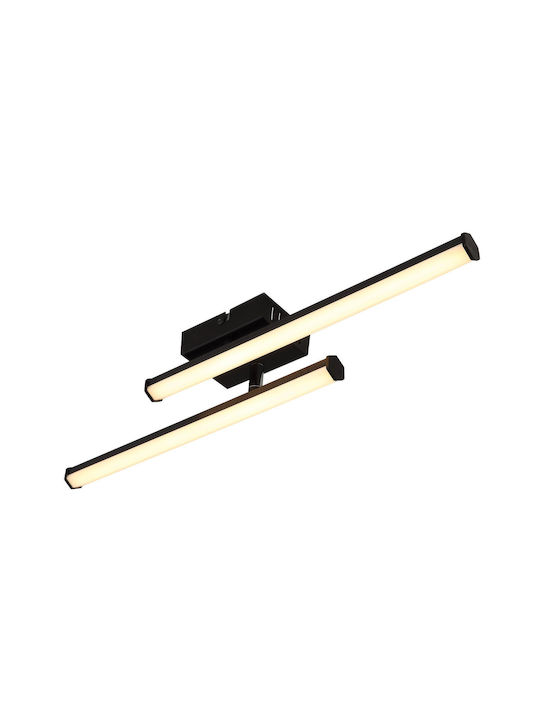 Globo Lighting Plafonieră de Tavan 50buc Neagră cu LED Integrat
