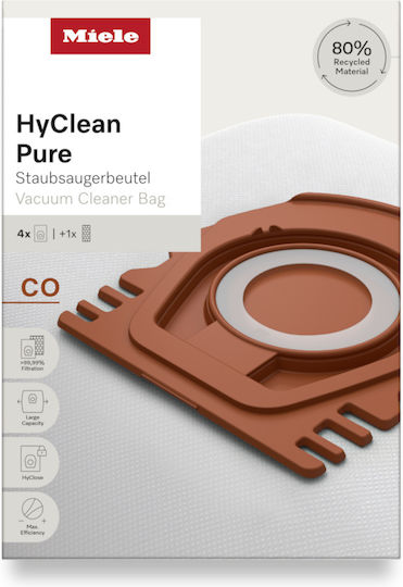 Miele Hyclean Vacuum Cleaner Bags 5pcs Compatible with Vacuum Cleaner Miele