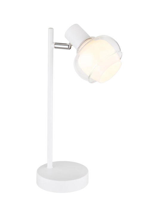 Globo Lighting Φωτιστικό Γραφείου για Ντουί E14 σε Λευκό Χρώμα