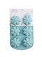 Tpster No Coating Silicone Cupcakes & Muffins Baking Pan Green