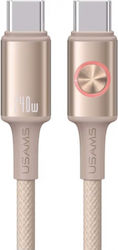 Usams SJ751 USB 2.0 USB-C male - USB-C 240W 1.2m (SJ751USB02) Usams SJ751 USB 2.0 USB-C male - USB-C 240W 1.2m (SJ751USB02)