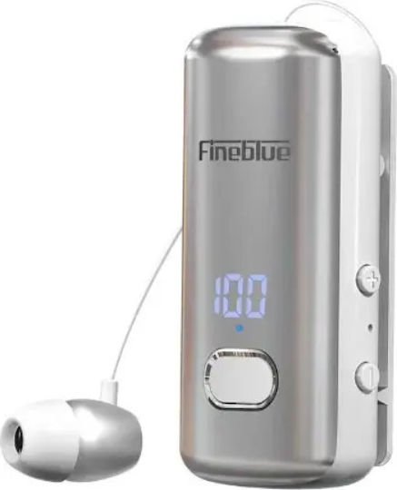 Fineblue F580 In-ear Bluetooth Handsfree Cască Argintiu