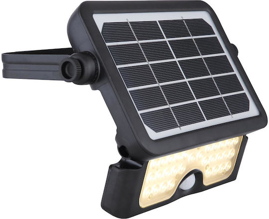 Globo Lighting Επιτοίχιο Ηλιακό Φωτιστικό 5W 580lm Θερμό Λευκό 3000K με Αισθητήρα Κίνησης IP65 23.2x3.4εκ.