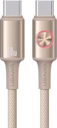 Usams SJ752 USB 2.0 USB-C male - USB-C 60W 1.2m (SJ752USB02) Usams SJ752 USB 2.0 USB-C male - USB-C 60W 1.2m (SJ752USB02)