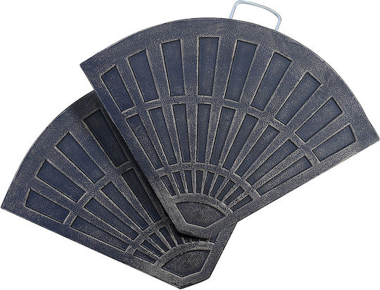 Outsunny Bază de Umbrelă Cruce Plastică