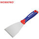WorkPro Scraper Tool with Plastic Handle Suitable for Colours 80mm