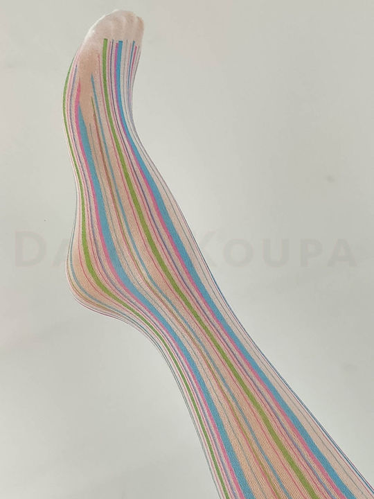 Yanna Kinderstrumpfhose Gestreift Multicolour