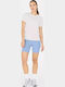 Damen T-Shirt Schnell trocknend Weiß