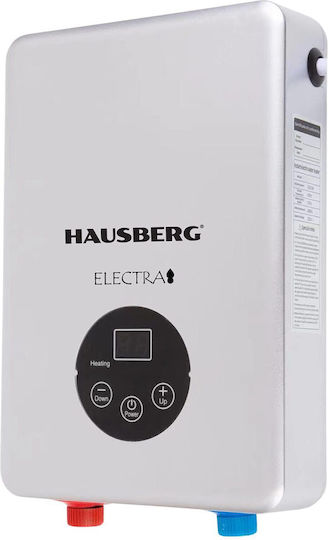 Hausberg Επιτοίχιος Ταχυθερμοσίφωνας Μπάνιου Μονοφασικός 5.5kW