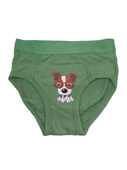 Defne Baby Green Doggy Παιδικό Βρακάκι Green