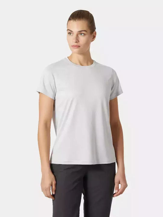 Helly Hansen Women's Athletic T-shirt Grey Fog