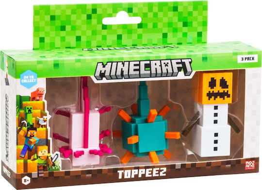 Action Figure Minecraft Jack-o-Lantern 6cm.