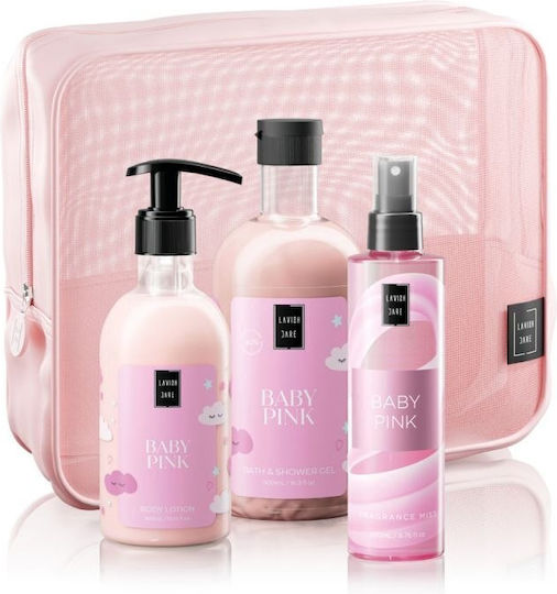 Lavish Care Baby Pink Σετ Περιποίησης για Ενυδάτωση & Καθαρισμό Σώματος Baby Pink 3τμχ