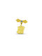Themelidis Jewels Kinder Sicherheitsnadel aus Gold 9K mit Konstantinato MSP5002.026