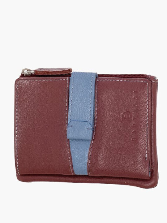 Bartuggi Leather Women's Wallet Classic Burgundy