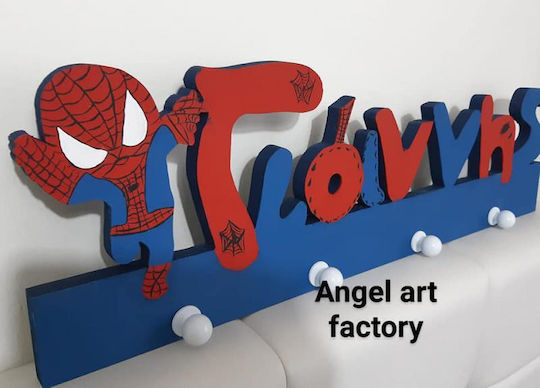 Κρεμάστρα "γιάννης" Spiderman Με Φωτισμό