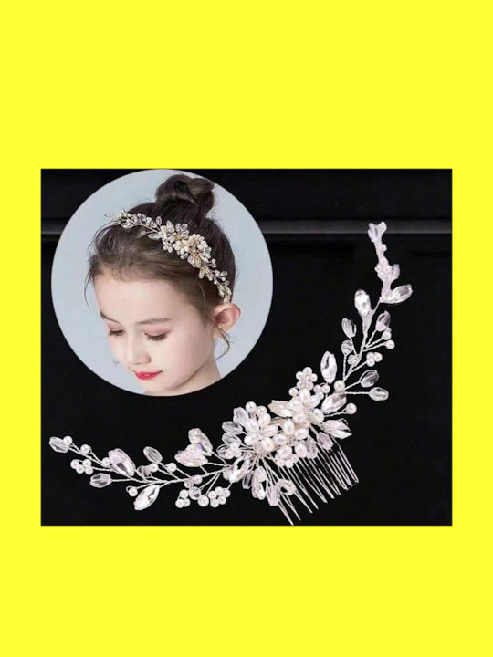 TakTakBaby Kids Headband in Silver Color