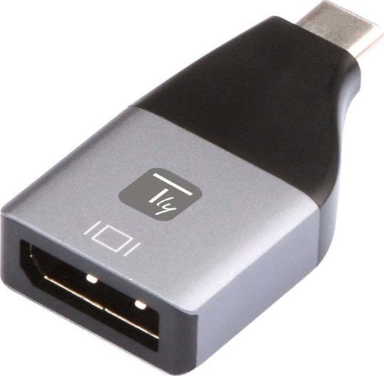 Techly USB-C Weiblich zu USB-C Männlich Konverter 1Stück IADAP USBC-DP4K