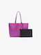 Set Women's Bag Shopper Shoulder Purple