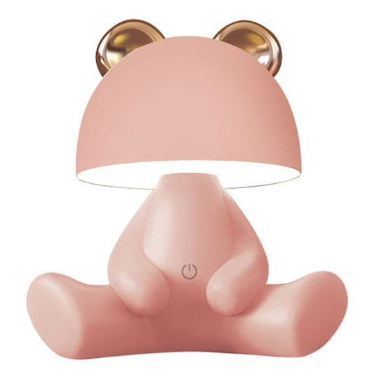 Elmark Kinder Dekorative Lampe Rosa 22x17x24εκ.