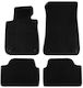 Car 247463 Rubber Mats BMW X1 E84 2009-2015 Series 1 E81 E87 2004-2011 E88 E82 2007-2013 4 Pieces Black