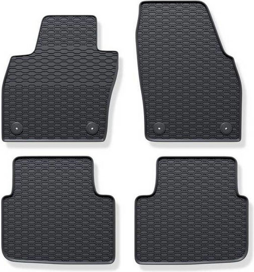 Auto 247498 Gummimatten Skoda Kamiq Scala 2019+ 4 Stück Schwarz