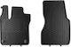 Car 247499 Rubber Mats Smart Fortwo III 2014-2024 Twingo III 2014+ 2 Pieces Front Black