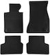Carro 247467 Rubber Mats Bmw Series 5 G30 Sedan G31 Wagon 2017+ 4 Pieces Black