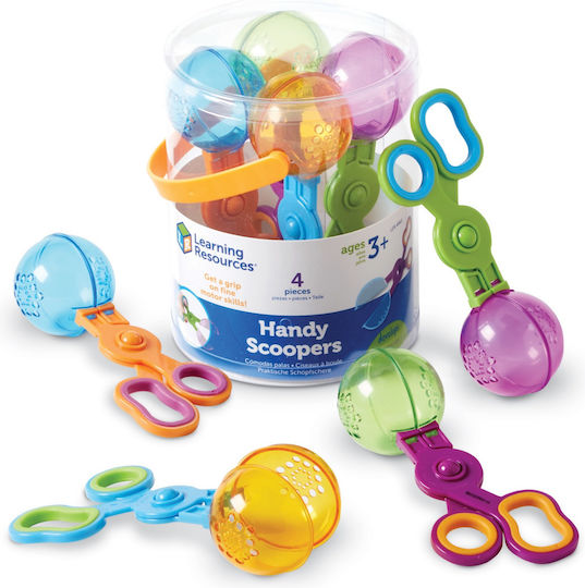 Educational Toy Stem Fine Motor Scoops Set of 4 390.094 3+ Learning Resources Pc-390-094