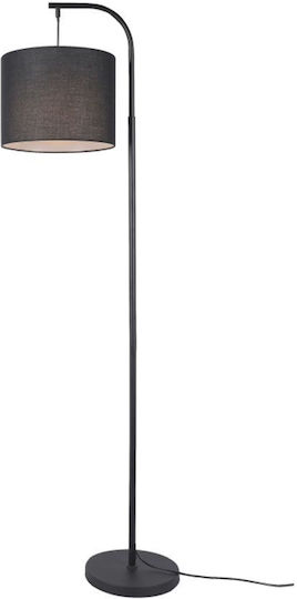 Aca Joan Floor Lamp H152xW40.7cm. with Socket for Bulb E27 Black