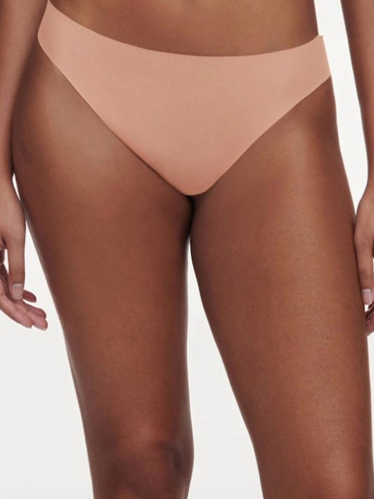 Chantelle Γυναικείο Slip χωρίς Ραφές Μπεζ