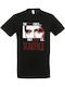 Herren Schwarzes T-Shirt Scarface Dp0932